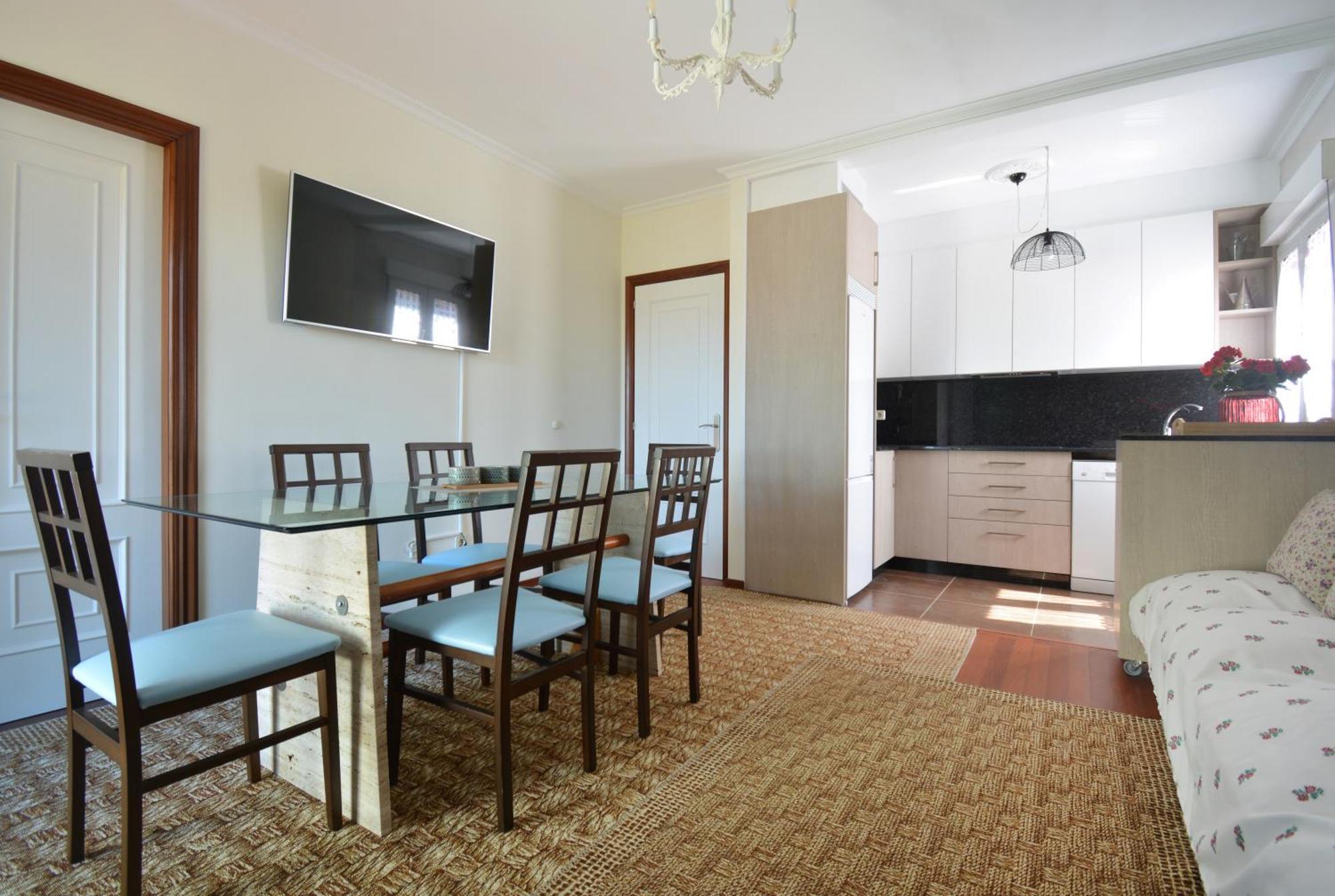 Apartamento Con Terraza En El Entorno De Sanxenxo Exteriér fotografie